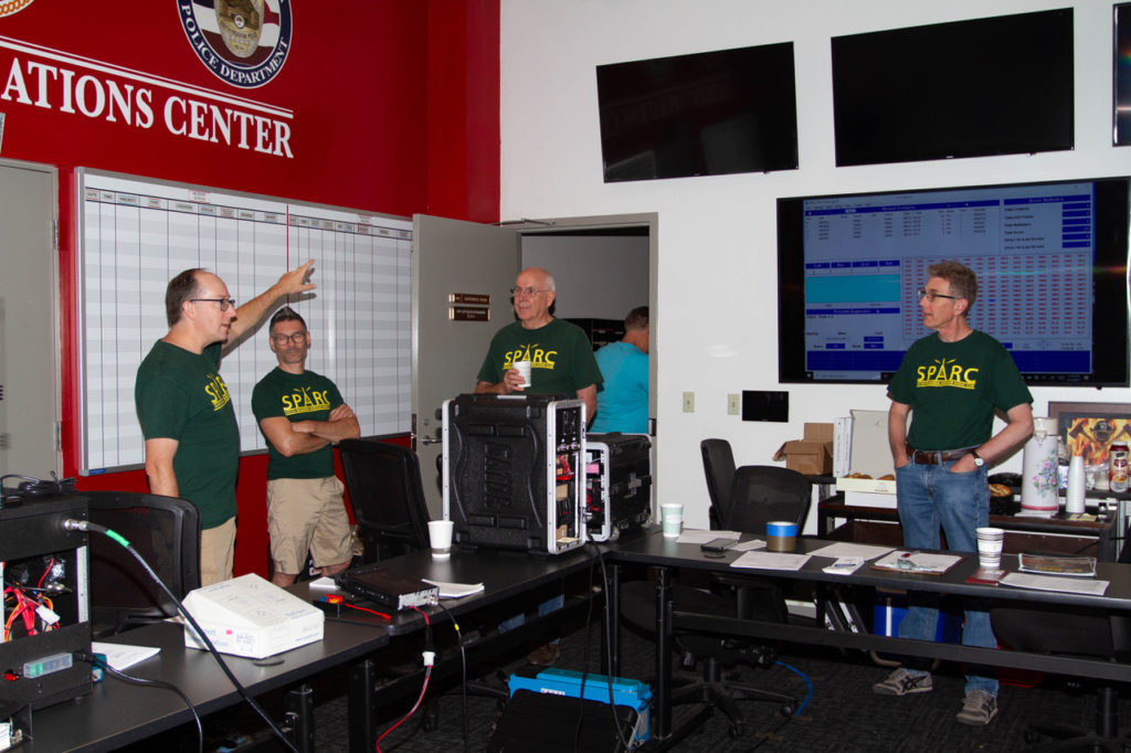 Logging contacts on the big screen